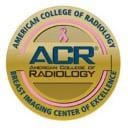 American College of Radiology breast imaging center of excellence badge