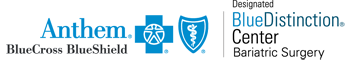 Anthem BlueCross designated Blue Distinction Center Bariatric Surgery logo