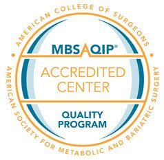 MBSQIP Accredited Center badge