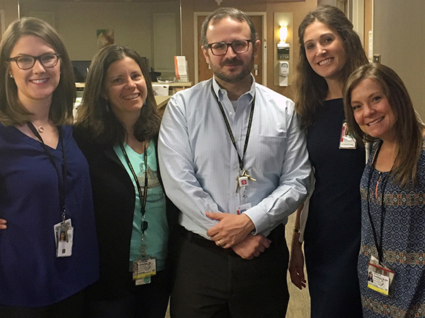 medical staff pose for a picture