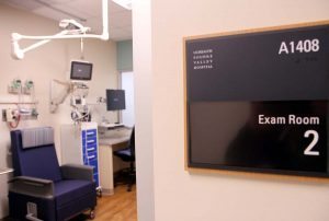 exam room seen from the doorway