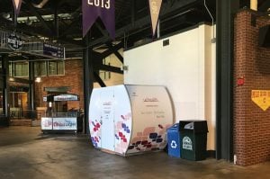 UCHealth's nursing suite at Coors Field is shown in this photo.