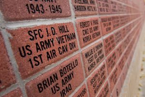 J.D. Hill's service is commemorated on an honor wall