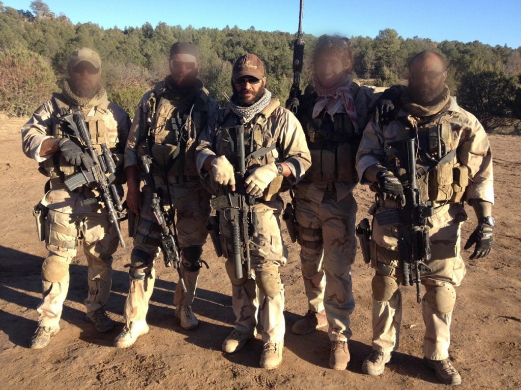 Jeff Bramstedt is shown during his service as a Navy SEAL.