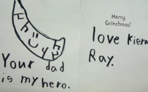 This is an image of a thank you card.