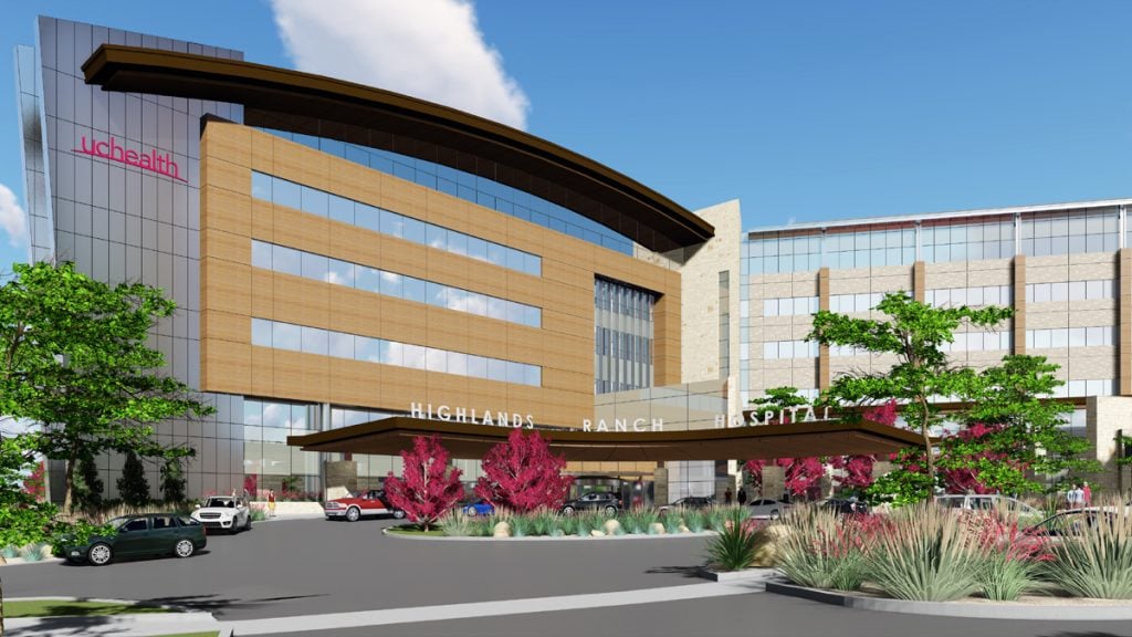 artist rendering of hospital