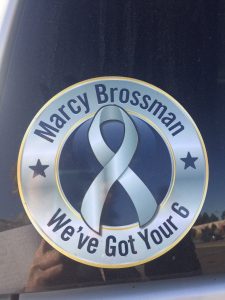 Cheyenne Wells County Sheriff's vehicles are adorned with this decal.