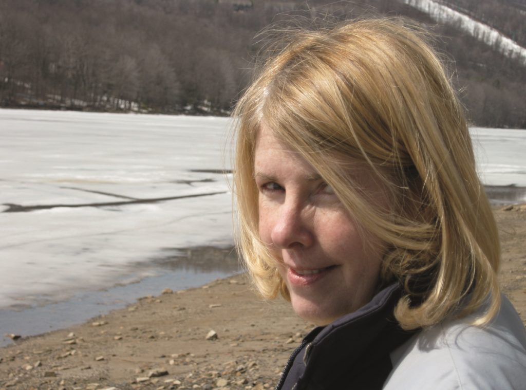 Kay Redfield Jamison in a head shot at a frozen lake. Jamison revolutionized psychiatry when she shared her own struggles with bipolar disorder.