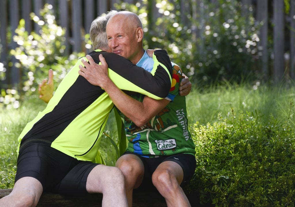 Eastman said La Point will never know how much the gift of a kidney has meant. La Point says he's the one who has received greater gifts. Photo by Cyrus McCrimmon for UCHealth.