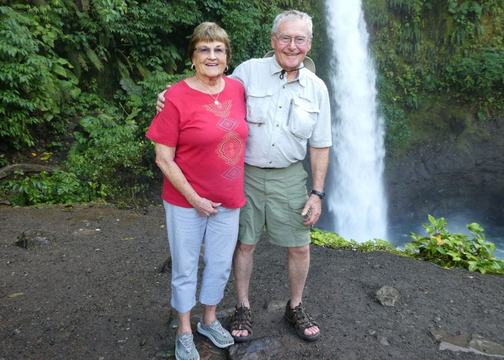 Adele and Bob Suydam in Costa Rica earlier this year (Courtesy Bob Suydam)