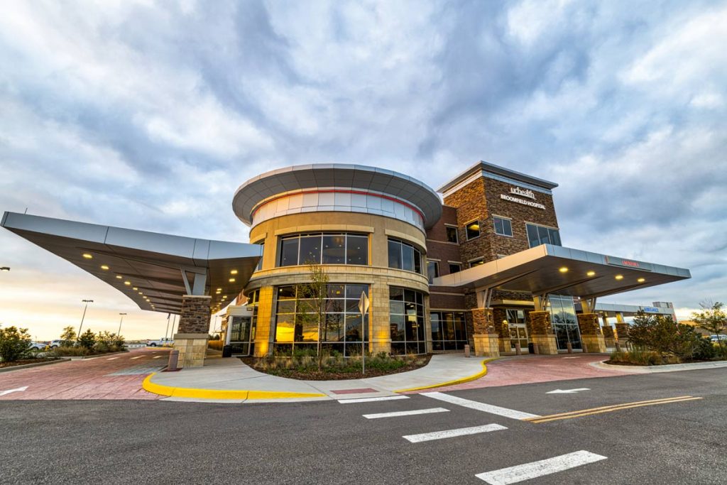 A photo of UCHealth Broomfield Hospital