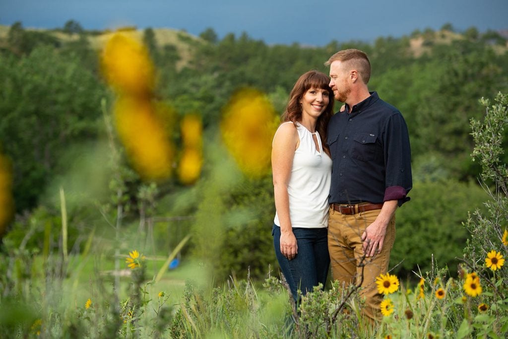 A photo of Marie Newbrough and her husband, Nathan