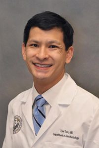 Anesthesiologist Dr. Tim Tran helped Colorado's first COVID-19 patient receive double lung transplant.