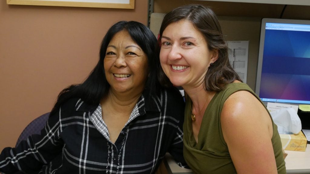 Zivkovich, living organ donor with Raynette Gore, who received a portion of Zivkovich’s liver in a lifesaving 2019 surgery.