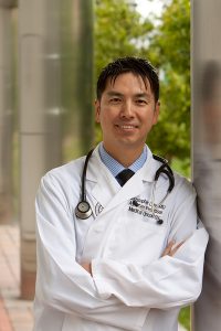 Dr. Chris Lieu, one of the doctors who teamed up to help Cathy Pane beat a rare small bowel cancer. Photo courtesy of Dr. Chris Lieu.