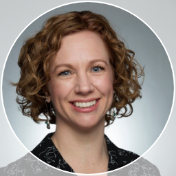 A photo of Sarah Funk, clinical dietitian