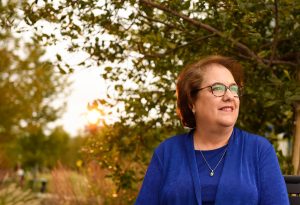 Juliette Morrow, who believes new treatment for COVID-19 and being vaccinated helped her get better.