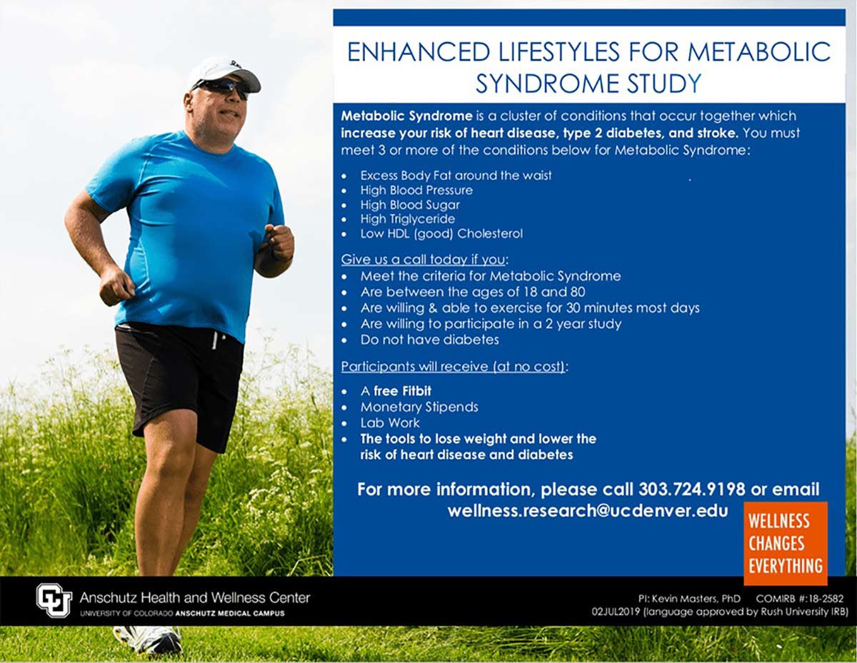 information on qualifying for metabolic syndrome trail
