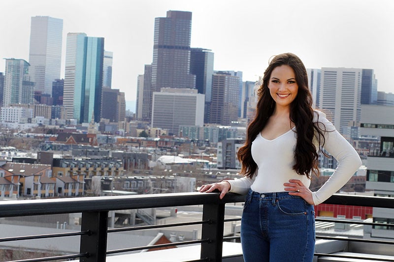 Hannah Wyatt Sultan, 28, is looking to her future now that ECT has helped her put her depression in remission. Photo by Joel Blocker, for UCHealth.
