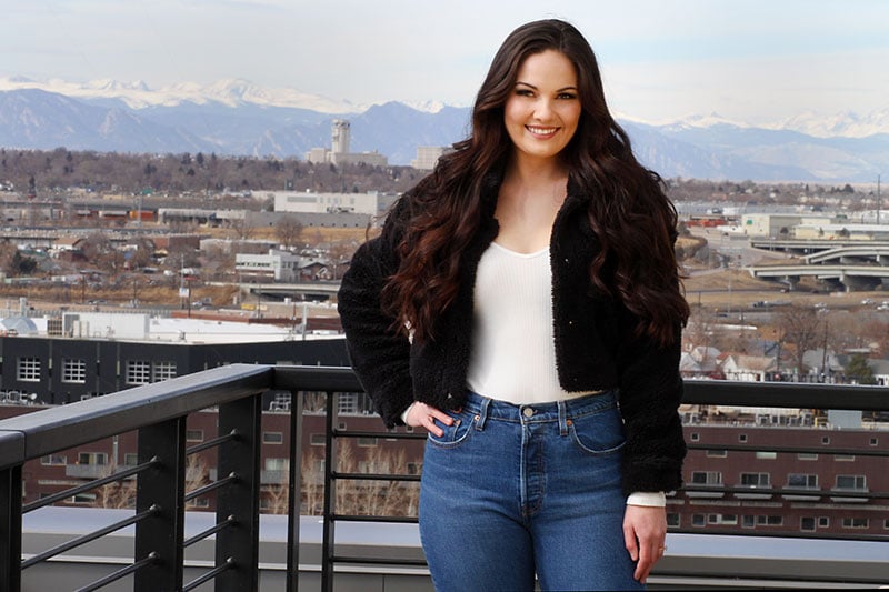 Hannah Wyatt Sultan, 28, is looking to her future now that ECT has helped her put her depression in remission. Photo by Joel Blocker, for UCHealth.