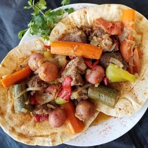 A photo of Thalid, a stew-like dish.